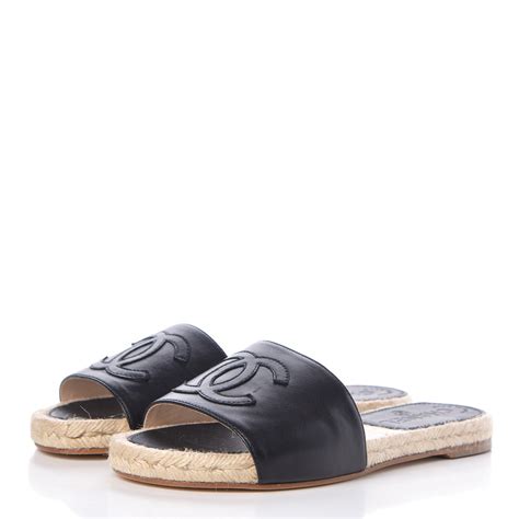 chanel slip ons sandals|chanel espadrilles for cheap.